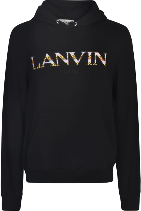 Lanvin for Men Lanvin Logo Embroidered Hoodie