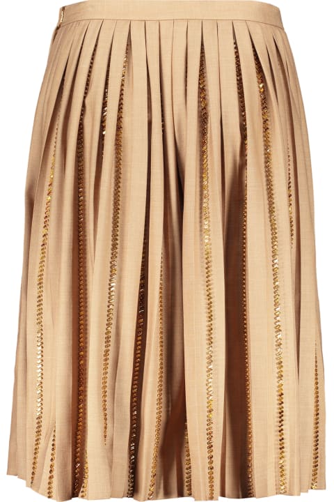 Burberry Women Burberry Pleated Skirt