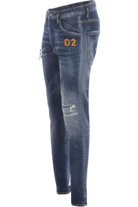 ウィメンズ新着アイテム Dsquared2 Jeans Dsquared2 In Cotton Denim