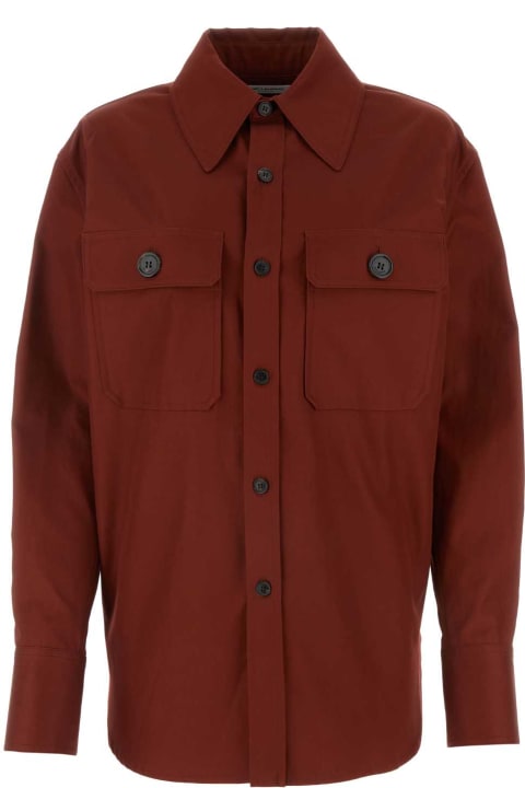 Homeware Saint Laurent Tiziano Red Cotton Shirt