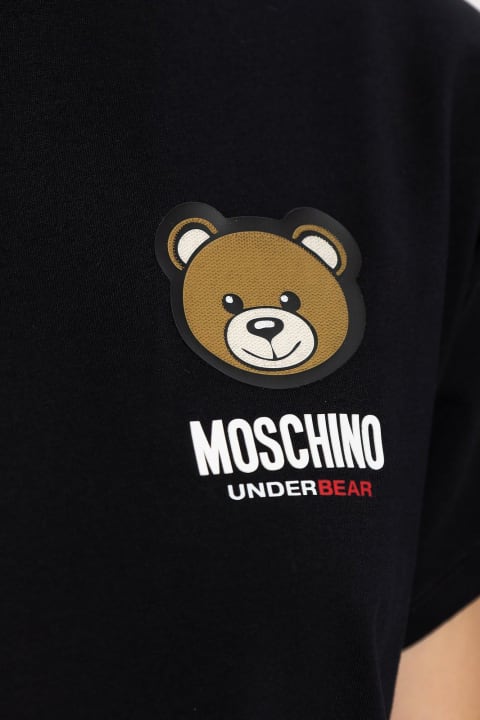 Fashion for Women Moschino Teddy Bear Patch Long T-shirt