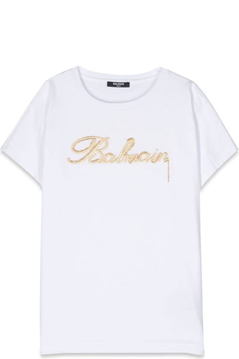 Balmain T-Shirts & Polo Shirts for Girls Balmain T-shirt/top