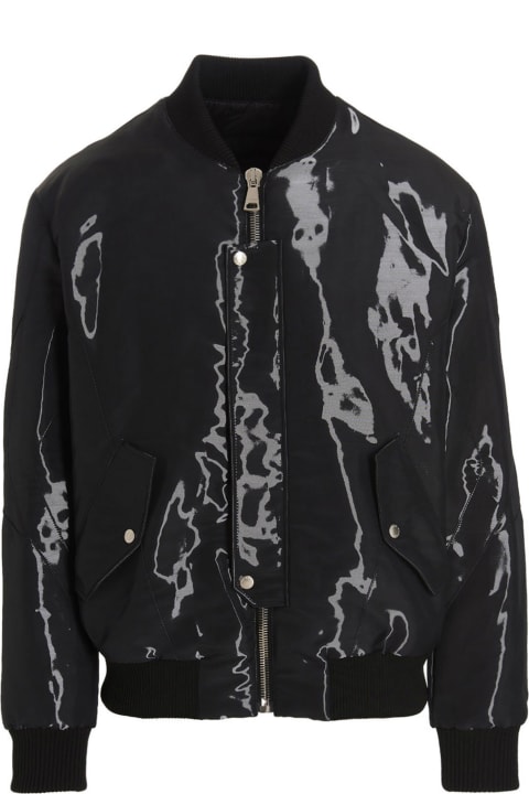 Balmain Coats & Jackets for Men Balmain Laminated Bomber Jacket