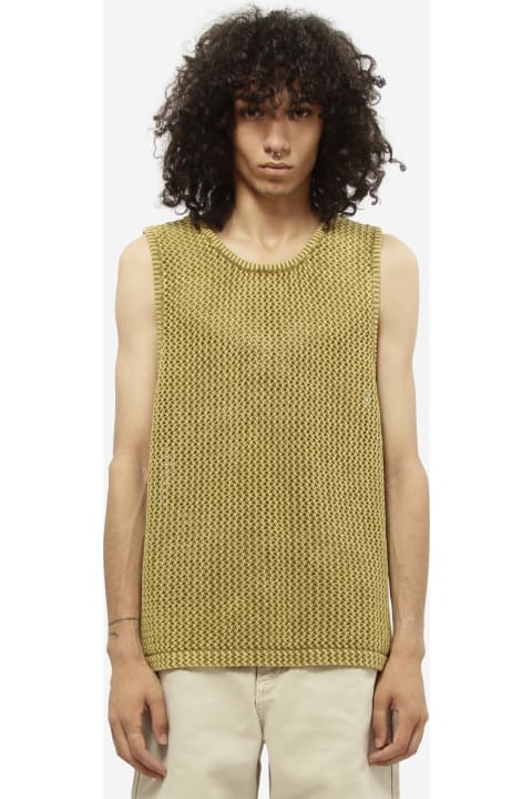 トップス STUSSY O'Dyed Mesh Tank / M O'Dyed Mesh Tank – Premier