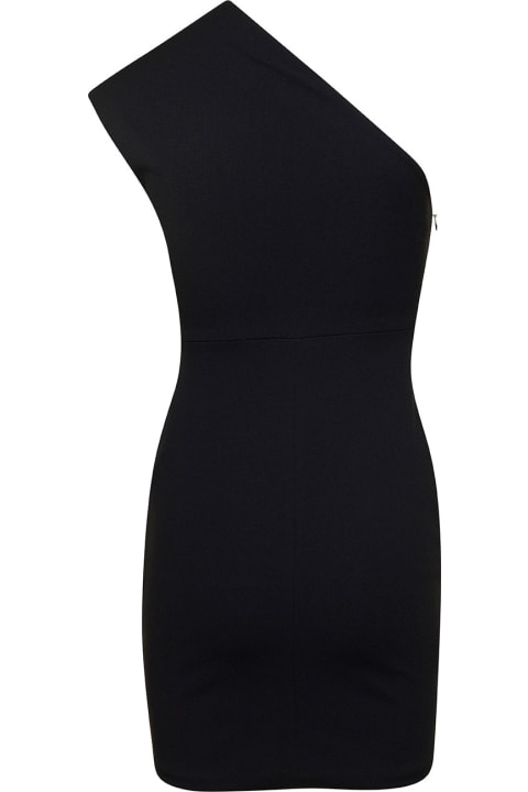 Solace London Clothing for Women Solace London Black Alexa Cut-out Minidress In Crepe Knit Woman