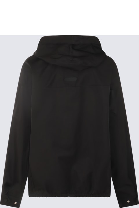 Clothing Sale for Men Lanvin Black Cotton Casual Jacket