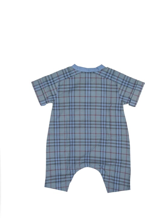 Burberry Bodysuits & Sets for Baby Boys Burberry Cotton Romper