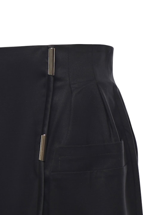 Genny for Kids Genny Wrap Mini Skirt With Metallic Details