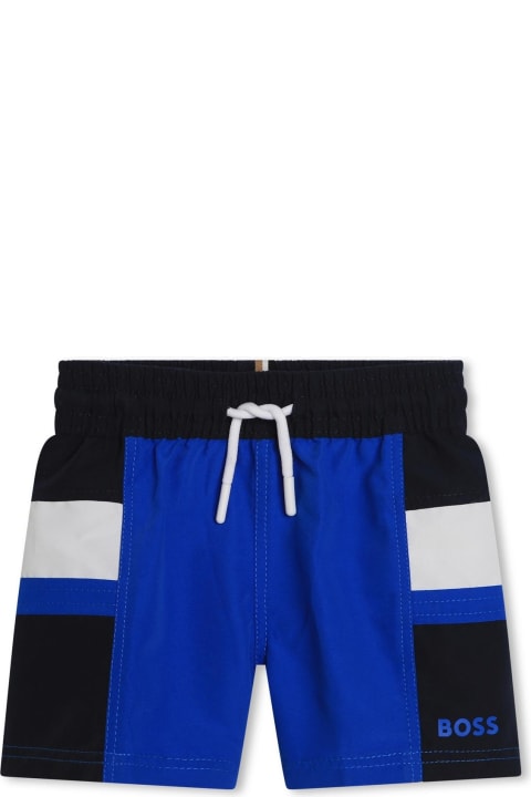 Fashion for Baby Boys Hugo Boss Swimsuit With Color-block Design