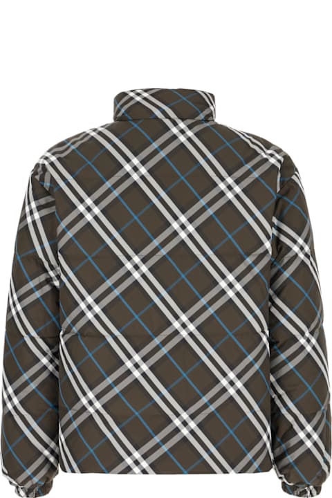 Burberry for Men Burberry Printed Nylon Reversible Padded Jacket
