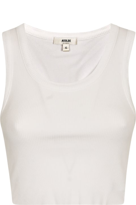 AGOLDE Topwear for Women AGOLDE Fitted Ribbed Tank Top