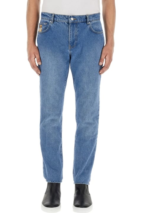 Moschino Jeans for Men Moschino Teddy Patch Jeans