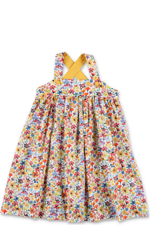Dresses for Girls Il Gufo Floral Print Dress