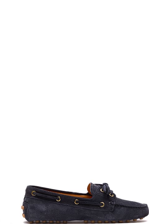 Tod's Gommino Suede Boat Loafers