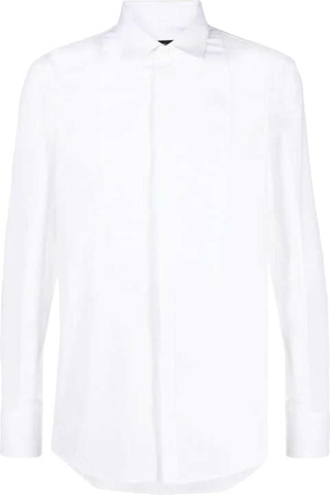 Dsquared2 Shirts for Women Dsquared2 White Stretch-cotton Shirt