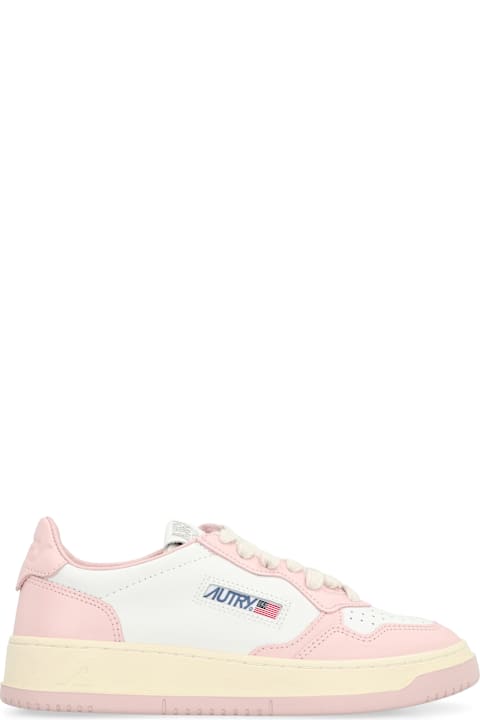 Autry Women Autry Medalist Leather Sneakers