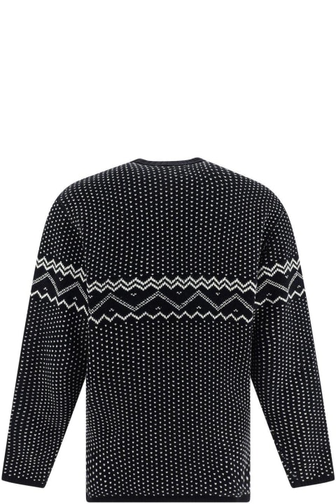 C.P. Company Sweaters for Men C.P. Company Chenille Jacquard Knitted Jumper