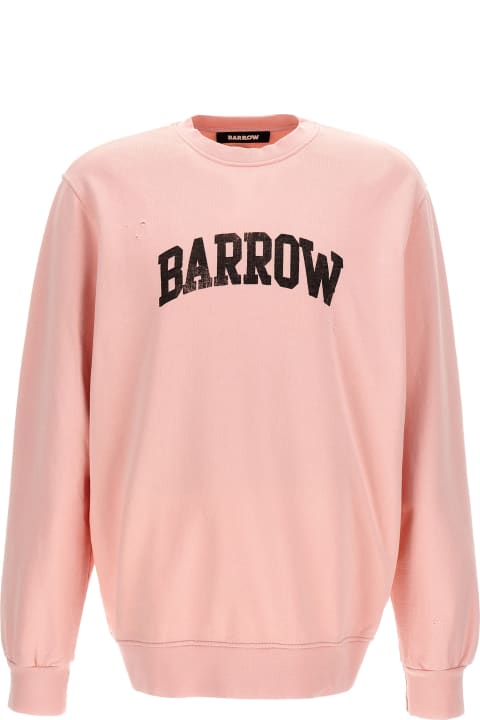 メンズ Barrowのフリース＆ラウンジウェア Barrow Logo Print Sweatshirt