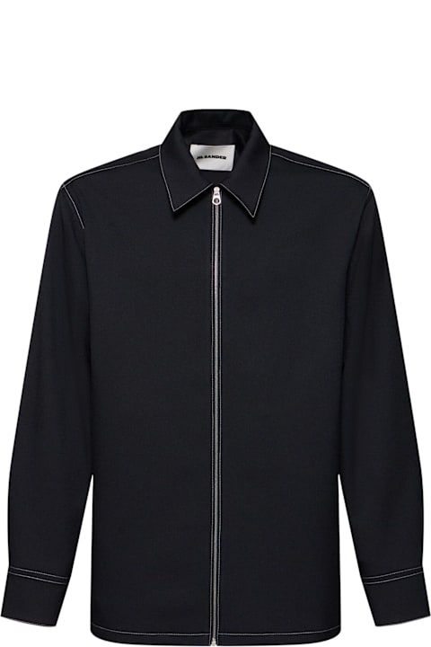 Shirts for Men Jil Sander Jil Sander Shirts Blue