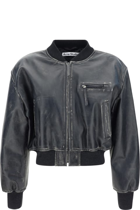 ウィメンズ Acne Studiosのコート＆ジャケット Acne Studios Leather Jacket
