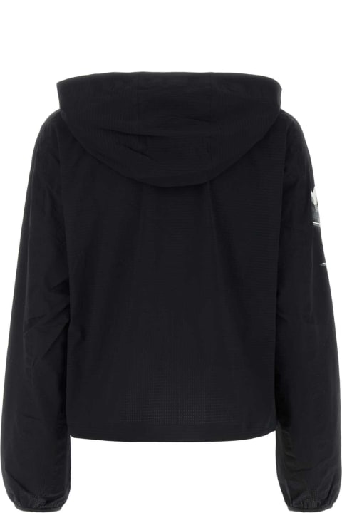 Fashion for Women Y-3 Black Nylon Stretch W Run Jacket