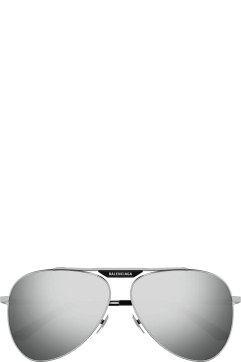 Accessories for Men Balenciaga Eyewear Bb0244s Silver Sunglasses