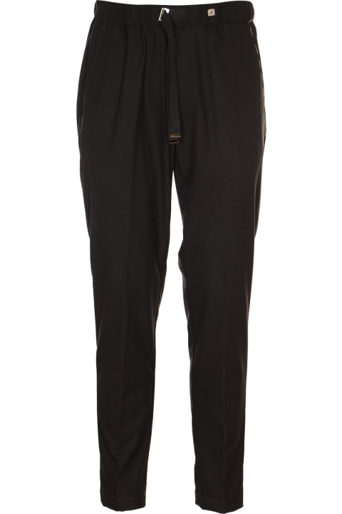 Belted Fitted Trousers