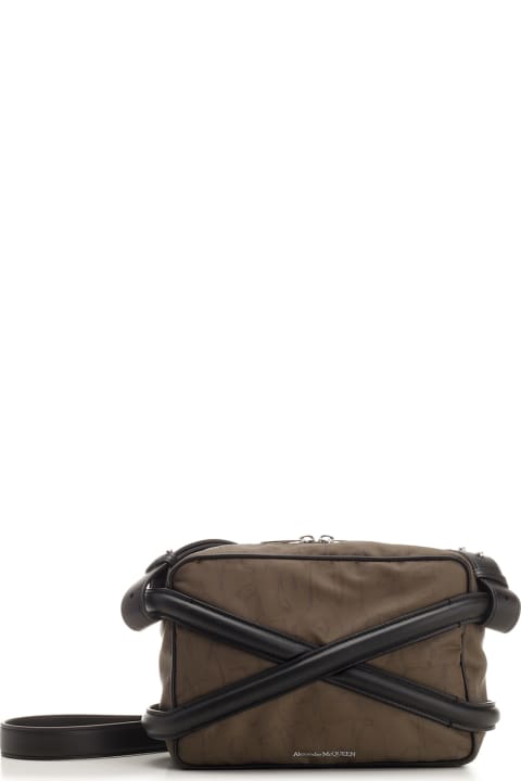 メンズ Alexander McQueenのショルダーバッグ Alexander McQueen Harness Camera Bag