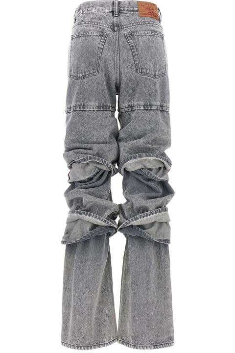 ウィメンズ Y/Projectのデニム Y/Project 'multi Cuff' Jeans