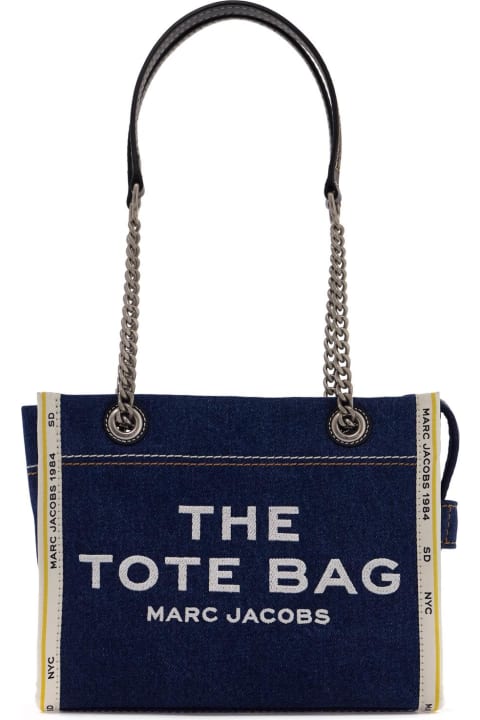 Homeware Marc Jacobs Small 'tote' Blue Denim Bag