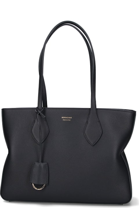 Ferragamo for Kids Ferragamo Small 'star' Tote Bag