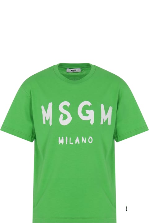 MSGM Kids MSGM T-shirt Con Logo
