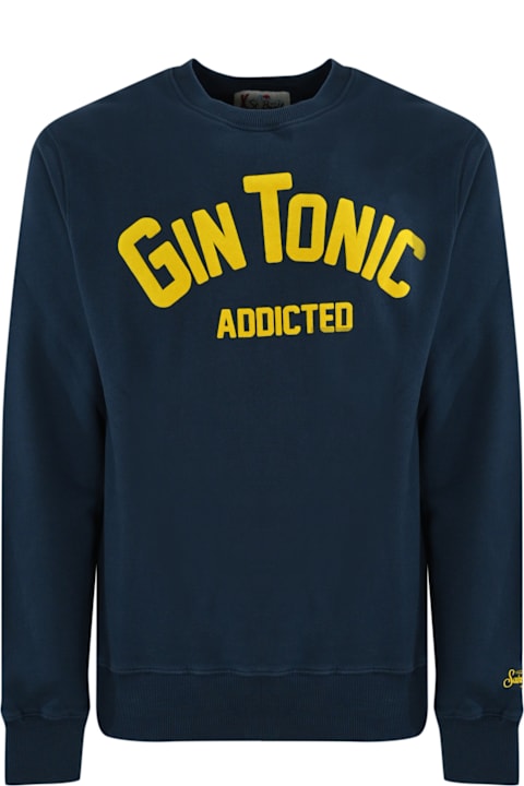 MC2 Saint Barth for Men MC2 Saint Barth Soho Sweatshirt With "gin Tonic" Lettering