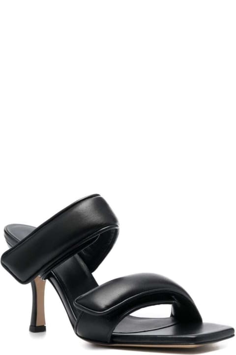 GIA BORGHINI for Women GIA BORGHINI Black Perni X Pernille Teisbaek Sandals In Leather Woman