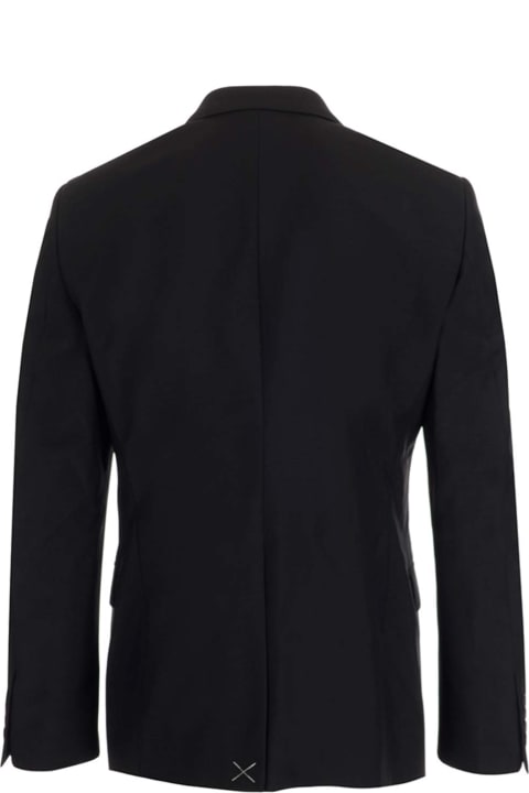 Alexander McQueen for Men Alexander McQueen Black Wool Single-breasted Jacket