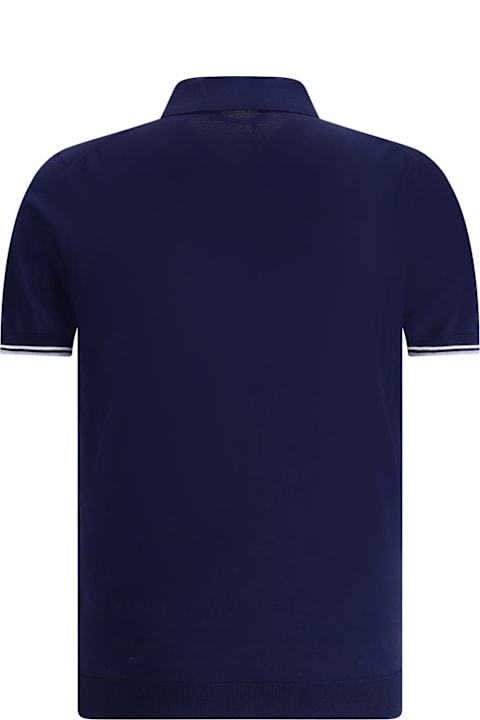 Moorer ملابس علوية لـ القسم الرجالي Moorer Cotton Polo Shirt