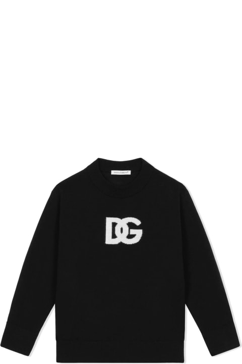 Dolce & Gabbana Sweaters & Sweatshirts for Girls Dolce & Gabbana Dolce & Gabbana Sweaters Black