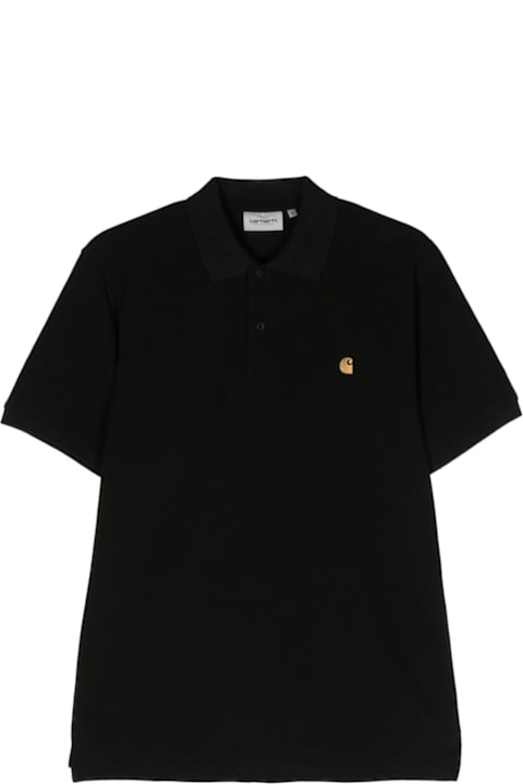 Carhartt WIP for Women Carhartt WIP Logo Cotton Polo Shirt