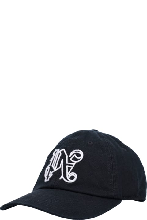 Homeware Palm Angels Black Cotton Cap