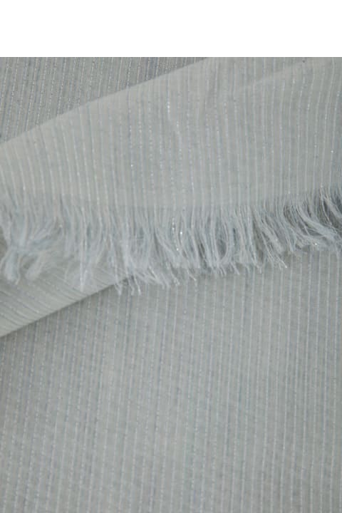 Scarves & Wraps for Women Emporio Armani Lurex Striped Stole
