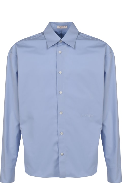 Valentino Garavani Clothing for Men Valentino Garavani Cotton Shirt With Italian Collar
