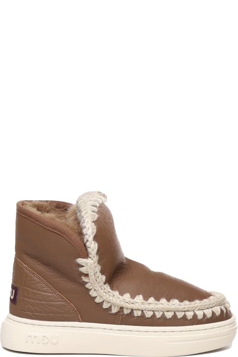 Boots for Women Mou Eskimo Boots Sheepskin Sneakers