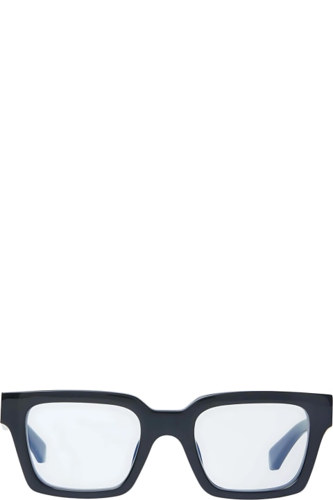 メンズ Off-Whiteのアイウェア Off-White Off White Oerj072 Style 72 1000 Black Glasses