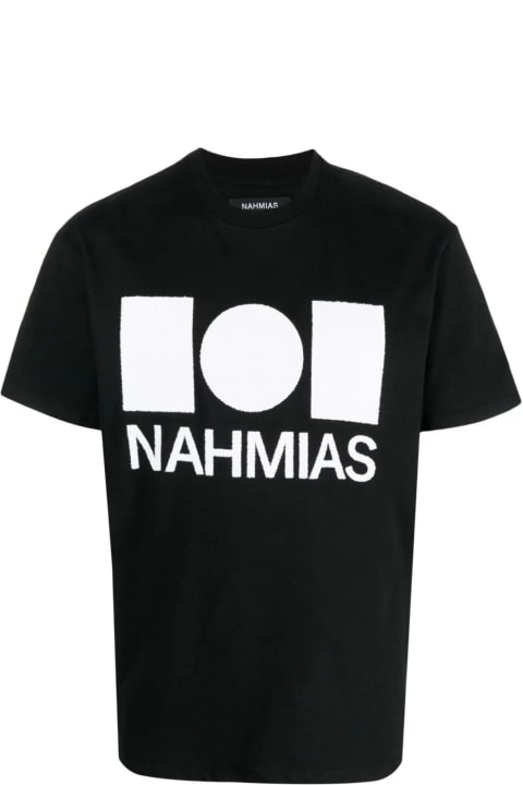 Nahmias Topwear for Men Nahmias Caviar Logo T-shirt
