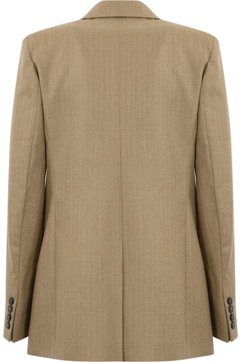 Max Mara Studio Coats & Jackets for Women Max Mara Studio "erbert" Wool Blazer Jacket