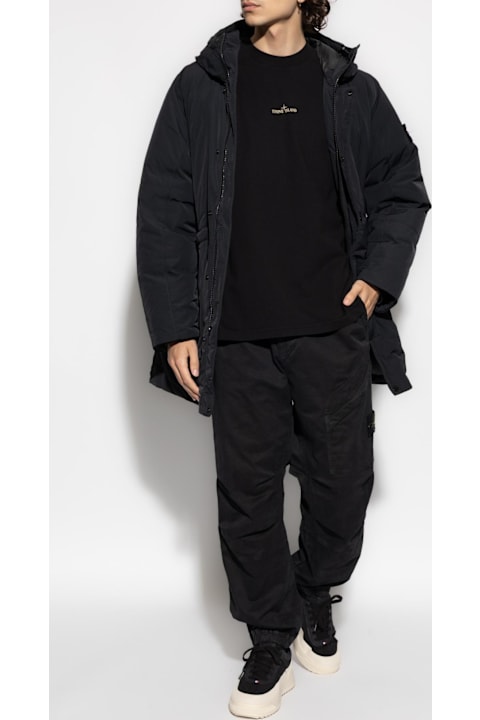 Homeware Stone Island Stone Island Down Jacket 'micro Twill'