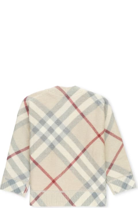 Burberry Sweaters & Sweatshirts for Baby Girls Burberry Wool Cardigan