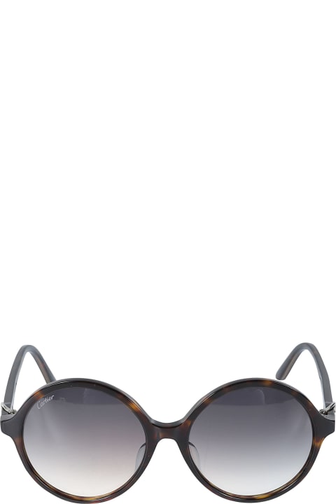 Cartier Eyewear Eyewear for Women Cartier Eyewear Round Frame Sunglasses