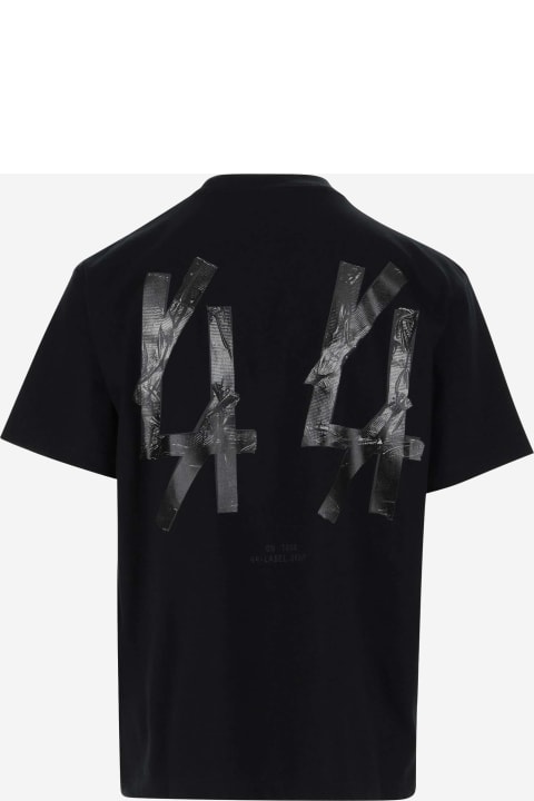 メンズ新着アイテム 44 Label Group Cotton T-shirt With Logo