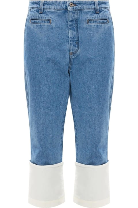 Denim Cropped Jeans